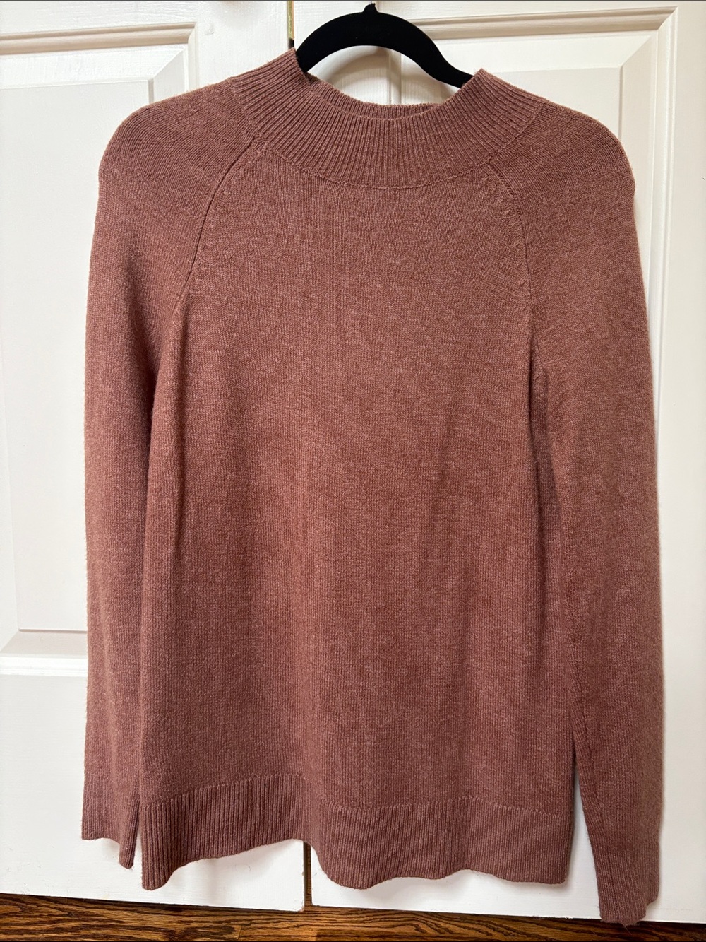 Cozy Mauve Crewneck Sweater